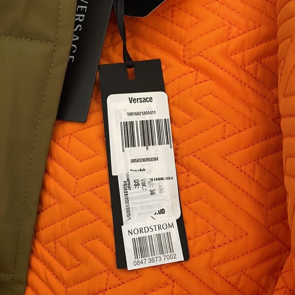 Versace Greca Print Utility Jacket - Picture 7 of 7